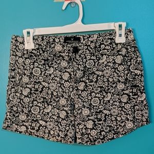 American Eagle Patterned Twill Shorts